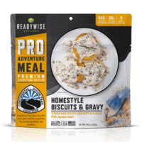 ReadyWise Outdoor Pro Meal Homestyle Biscuits &amp; Gravy with Sausage