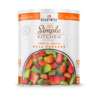 ReadyWise Simple Kitchen Dehydrated Red &amp; Green Bell Peppers - 3 CT Case