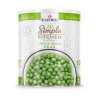 ReadyWise Simple Kitchen FD Peas - 3 CT Case