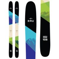 RMU North Shore 108 Skis, Wood