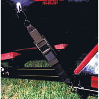 Rod Saver 2 x 2 Paddle Buckle with Pad Logo Mw Marine Thread