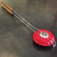 Rome Red Stainless Enamel Pie Iron