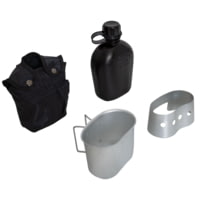 Rothco 4 Piece Canteen Kit w/Cover &amp; Aluminum Cup &amp; Stove / Stand