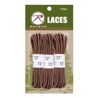 Rothco 72 Boot Laces - 3 Pack