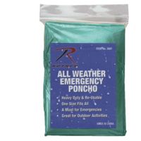 Rothco All Weather Emergency Poncho