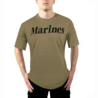 Rothco AR 670-1 Coyote Brown Marines Physical Training T-Shirt - Men's