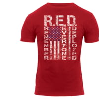 Rothco Athletic Fit R.E.D. / Remember Everyone Deployed T-Shirt - Men's