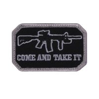 Rothco Come and Take It Morale Patch Black