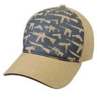 Rothco Deluxe Khaki Guns Low Profile Cap
