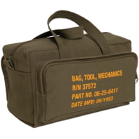 Rothco G.I. Type Zipper Pocket Mechanics Tool Bag w/ Military Stencil