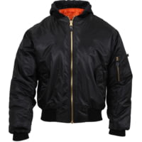 Rothco Hooded MA-1 Flight Jacket - Men's