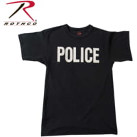 Rothco Imperfect 2-Sided T-Shirt w/ Police Print - Men's