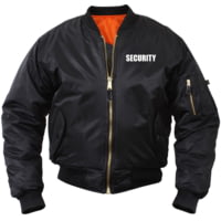 Rothco MA-1 Flight Jacket w/Security Print - Men's
