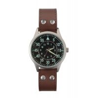 Rothco Military Style Watch With Leather Strap