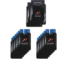 Rothco RFID Blocking Credit Card and Passport Sleeve - 12/Pack