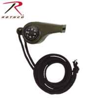 Rothco Super Whistle with Compass &amp; Thermometer 2440