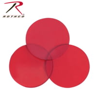 Rothco Mini Army Style Flashlight Red Lenses