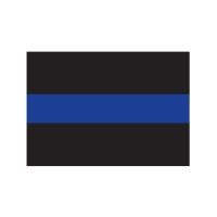 Rothco Thin Blue Line Decal