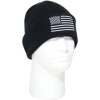 Rothco US Flag Embroidered Fine Knit Watch Cap - Men's