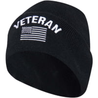 Rothco Veteran With US Flag Fine Knit Watch Cap - Men's