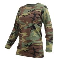Rothco Womens Long Sleeve Camo T-Shirt