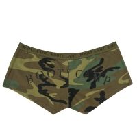 Rothco Woodland Camo Booty Camp Booty Shorts &amp; Tank Top