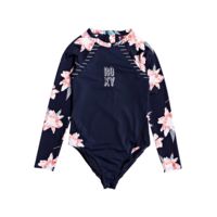 Roxy Shore Long Sleeve Onesie Swimwear - Girl's
