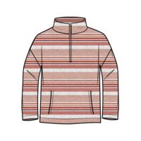 Roxy Sherpa Half Zip Fleece Printed - Women's