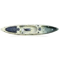 RTM K-Largo Kayak - Hi-Lux with Rudder - Grey/Storm