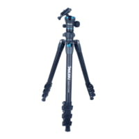 SAMURAI Outdoor-X Carbon 4-Section Carbon Fiber Compact w/Ball Head Travel Tripod