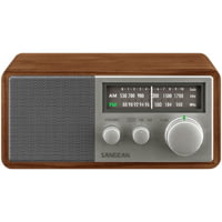 Sangean AM / FM Analog Wooden Cabinet Radio