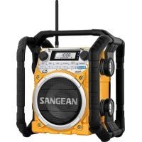 Sangean AM/FM/WX/Bluetooth Aux-in Rugged Rechargable Digital Tuning Radio
