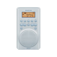 Sangean AM / FM / WX Waterproof Weather Alert Shower Radio