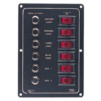 Sea-Dog Aluminum Circuit Breaker Panel