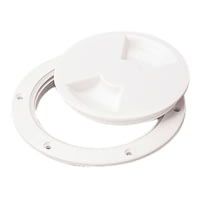 Sea-Dog Screw Out Deck Plate - 6-1/2"