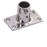 Sea-Dog Sea Dog 90 deg Stainless Steel Rectangular Base 1"