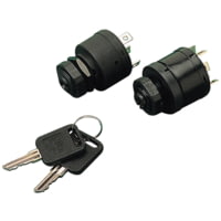 Sea-Dog 420386-1 Sea Dog Four Position Magneto Style Ignition Switch 13/16in 7 Terminals Acc Off Ign Start Choke