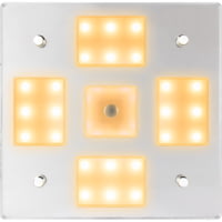 Sea-Dog Square LED Mirror Light w/On/Off Dimmer
