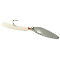 Sea Striker Nickel Plated Casting Spoon with Single Hook Bucktail, 7/0 Hook