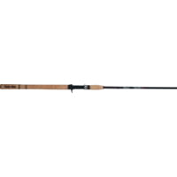 Ugly Stik Elite Cast Rod, 2 Piece, Fast, Medium, 3/8-3/4oz Lures, 8 lb, 14lb, 9 Guides