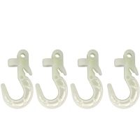 Seattle Sports GloLine Camp Hook 4-Pack/Glow