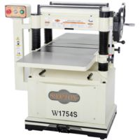Shop Fox 20in Planer with Built-in Mobile Base and Spiral Cutterhead
