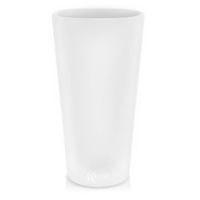 Silipint Bomber Glass, 22oz, Frosted White