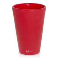 Silipint Pint Glass, 16oz, Ricochet Red