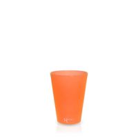 Silipint Shot Glass, 1.5oz, Translucent Tough Tangerine