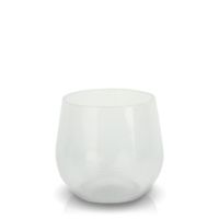 Silipint Wine Glass, 14oz, Frosted White