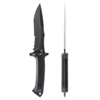 Skallywag Tactical Riptide Spear Point Serrated 6.35in Fixed Blade Knife