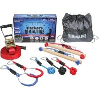 Slackers Ninja Line 30' Intro Kit W/ 7 Obstacles