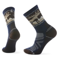 Smartwool Hike Light Cushion Mountain Moose Crew Socks - Men's
