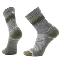 Smartwool Hike Light Cushion Striped Mid Crew Socks - Men's